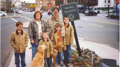 family at Michel Triangle