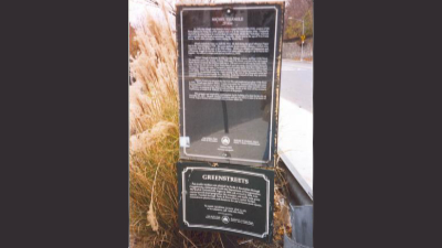 Michel Triangle plaque